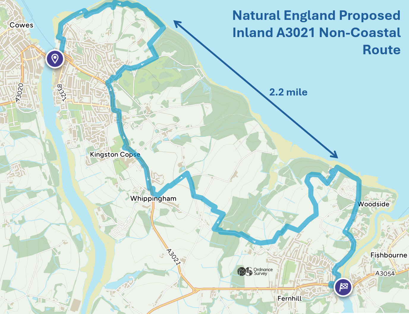 proposed NE Route